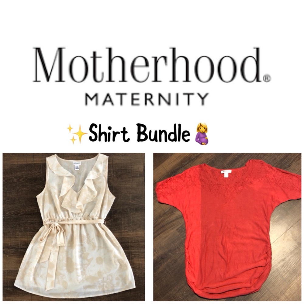 💟Motherhood Maternity Shirt Bundle🤰